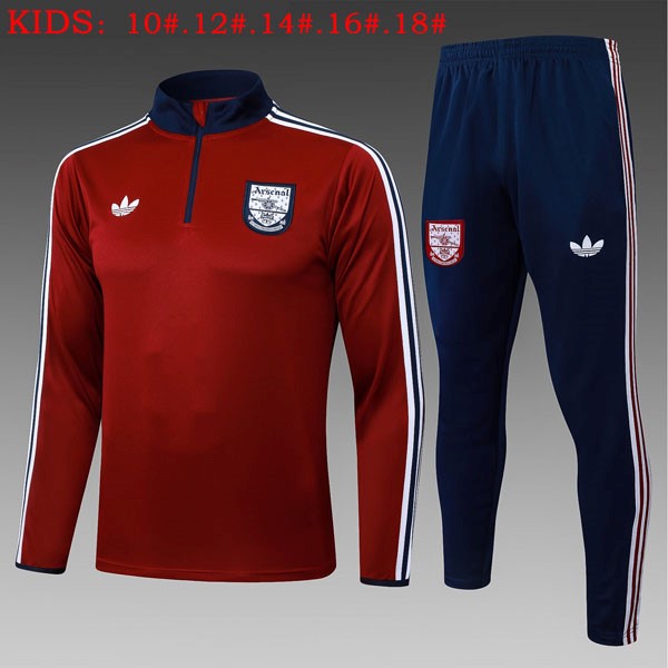 Ninos Sudadera De Training Arsenal 2025-2026 Rojo 6
